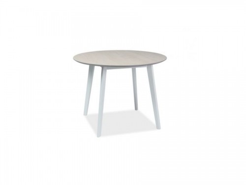 ​Стол Signal Mosso IІ 100х100 Белый дуб / Белый